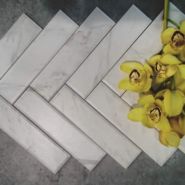 carrara subway tile Sydney Kalafrana Ceramics